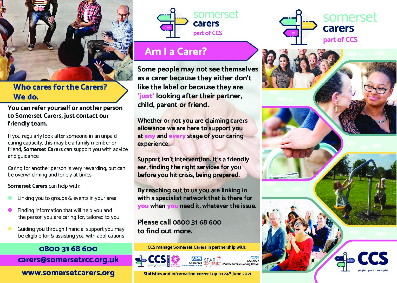 Important information for unpaid carers